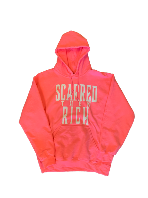 Pink sweatshirt with 