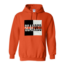 Load image into Gallery viewer, Black &amp; White Scarred Split Hoodie
