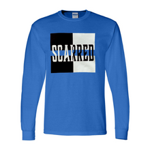 Load image into Gallery viewer, Black &amp; White Scarred Split Long Sleeve
