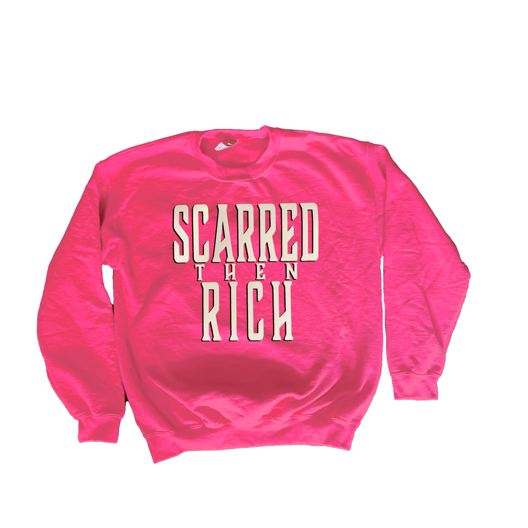 Scarred Then Rich Shadow Sweatshirt