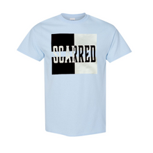 Load image into Gallery viewer, Black &amp; White Scarred Split Tee
