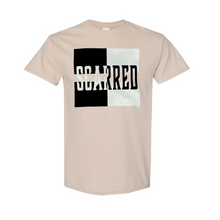 Load image into Gallery viewer, Black &amp; White Scarred Split Tee
